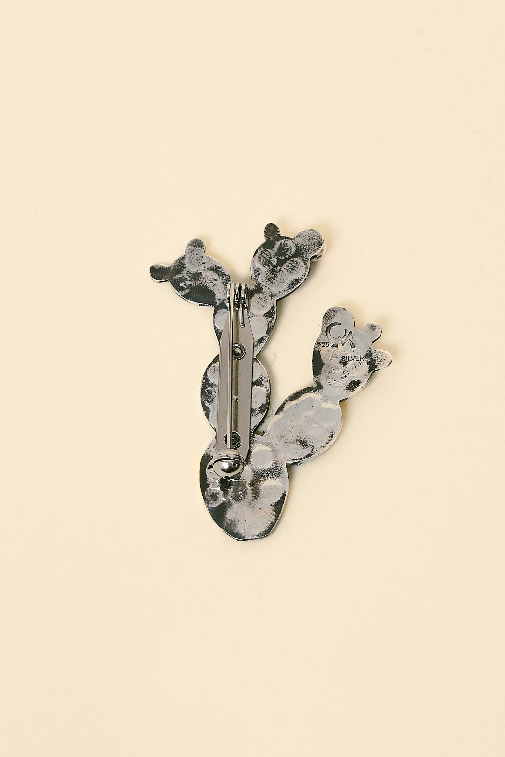 Munqa Cactus Brooch