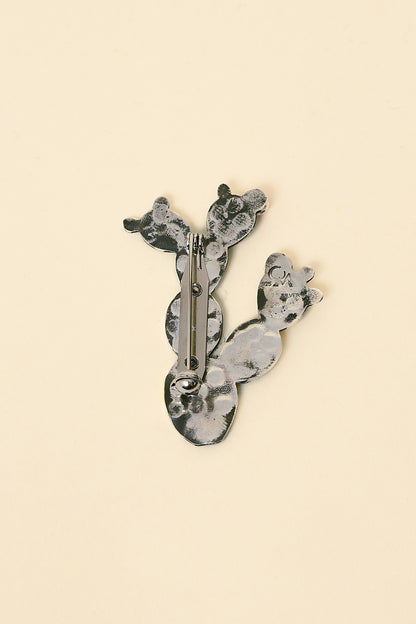 Munqa Cactus Brooch