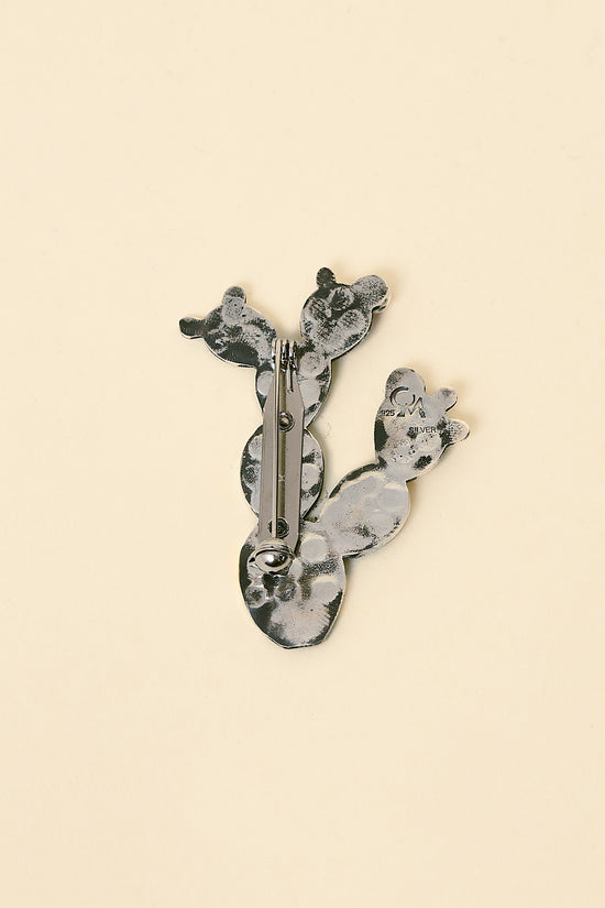 Munqa Cactus Brooch