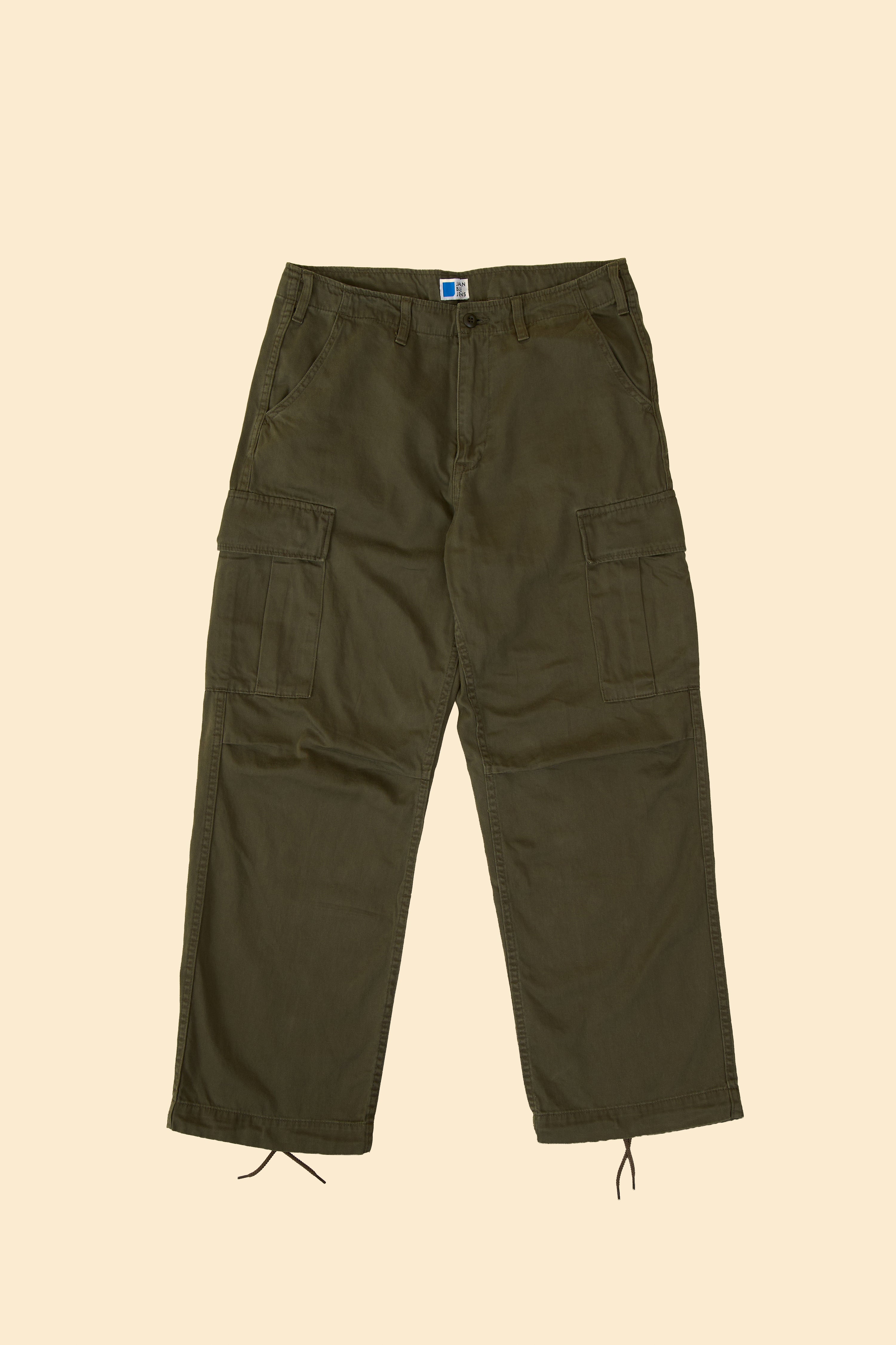 Japan Blue Jeans Cargo Pants - Olive Drab