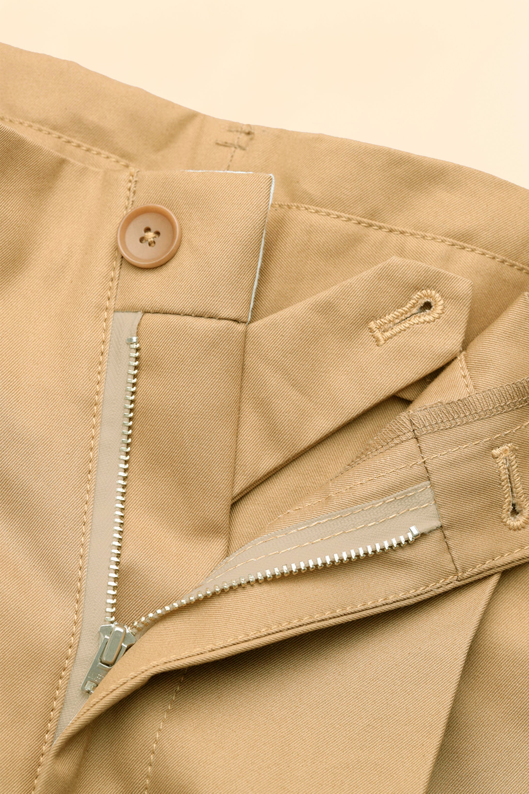 Wearmasters Double Tuck Pants - Beige