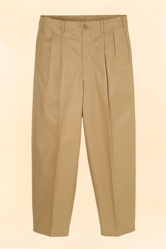 Wearmasters Double Tuck Pants - Beige