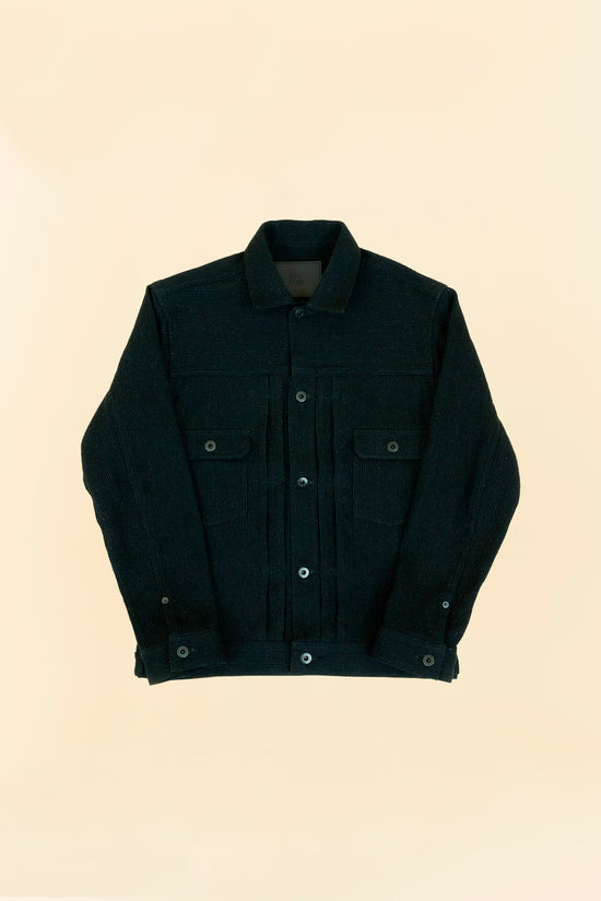 Japan Blue Sashiko Type 2 Jacket - Black