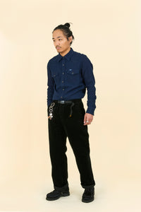 Rats Corduroy Easy Pant - Black