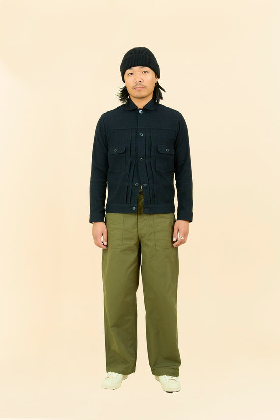 Japan Blue Sashiko Type 2 Jacket - Black