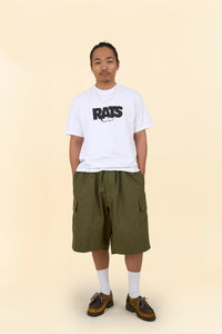 Rats Box Logo T-Shirt - White