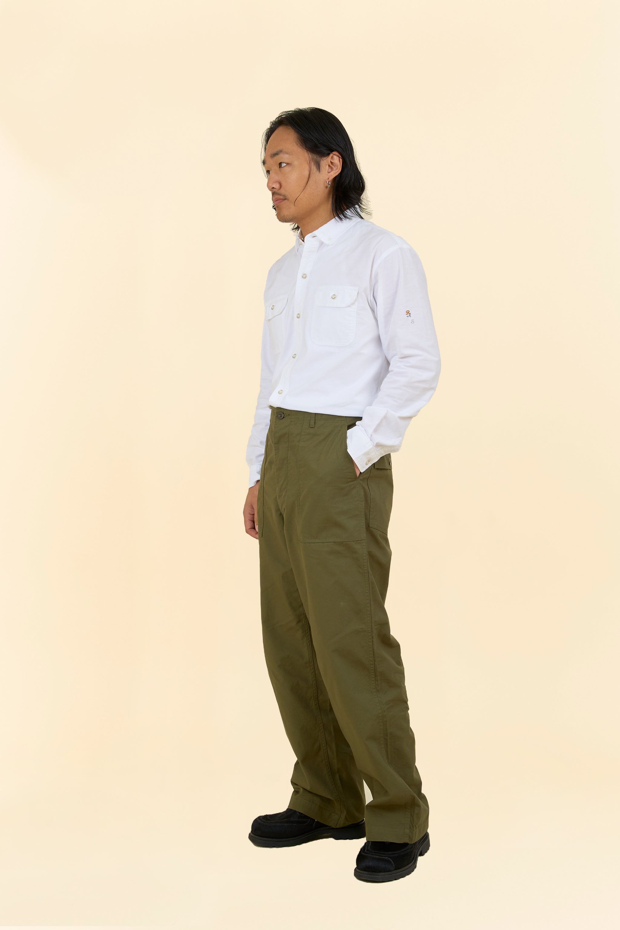 Rats Oxford B.D Shirt - White