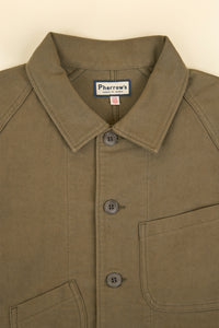 Pherrow's Nappa Workwear Jacket - Olive