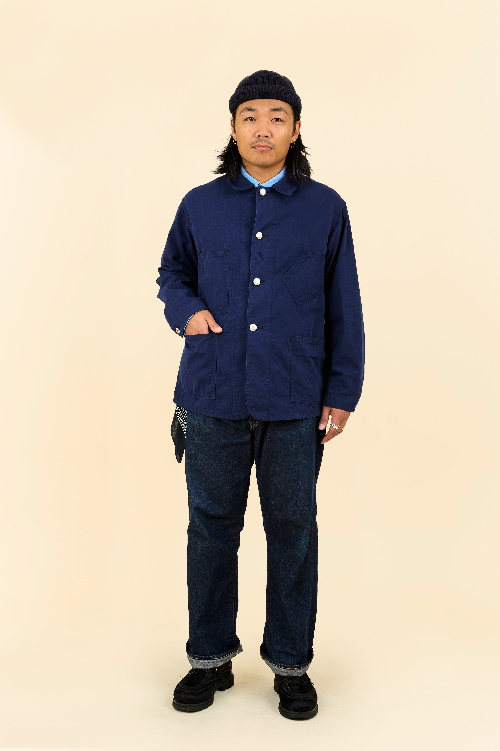 POST O'ALLS SWEETBEAR 3 Coverall - Mid Weight Denim