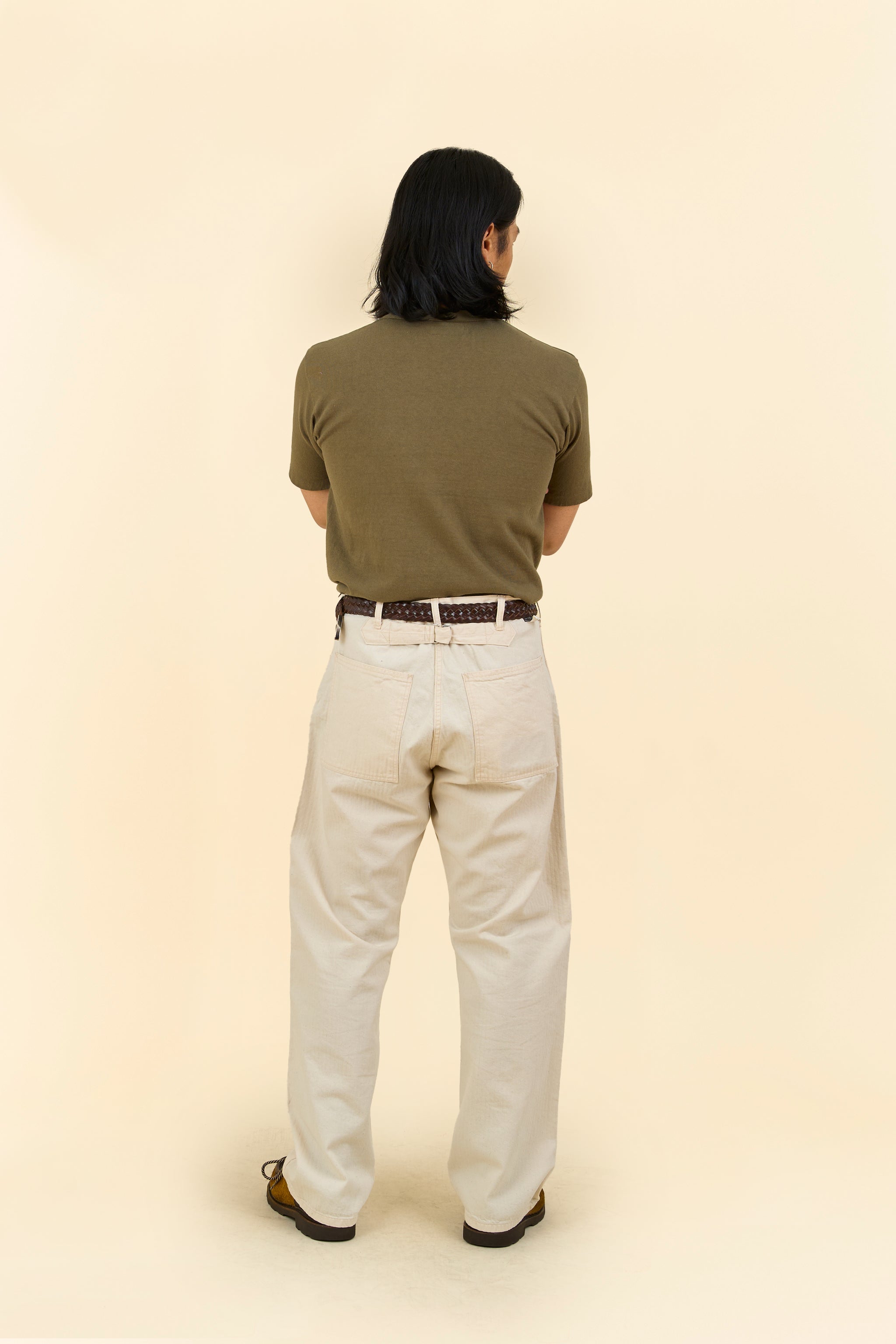 POST O'ALLS SWEETBEAR Bandtop Pants - Natural