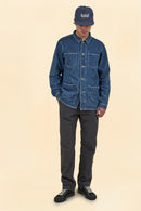 Japan Blue Regular Fit Trousers - Black