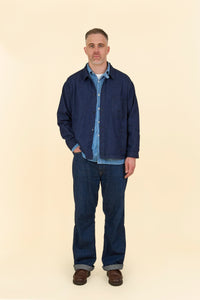 POST O'ALLS USMC 1930s Utility Jacket -  Dark Indigo