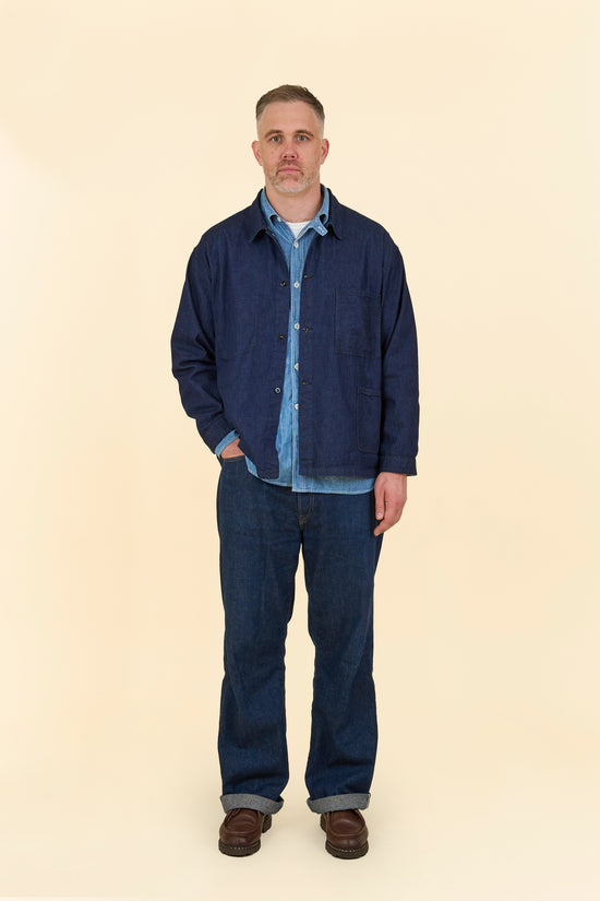 POST O'ALLS USMC 1930s Utility Jacket -  Dark Indigo