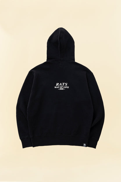 Rats x Neighborhood Hooded Sweatshirt - Black