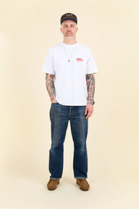 Radiall Label Crew Neck T-Shirt - White