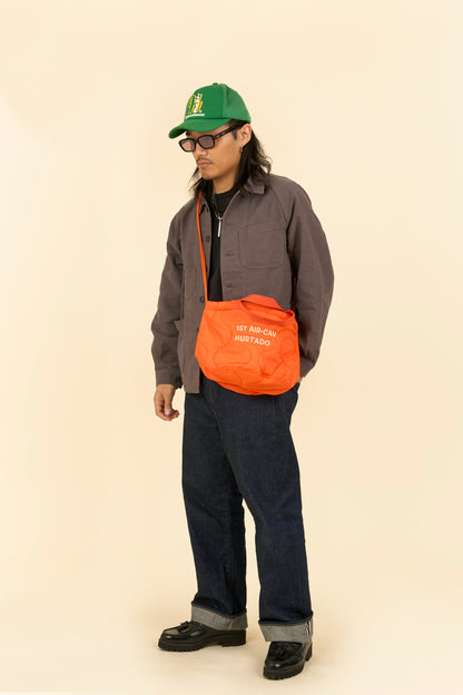 Pherrow's Skull Quilted Bag-  Orange