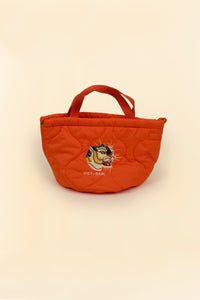 Pherrow's Tiger Quilted Bag-  Orange