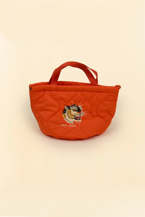 Pherrow's Tiger Quilted Bag-  Orange