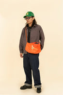 Pherrow's Tiger Quilted Bag-  Orange