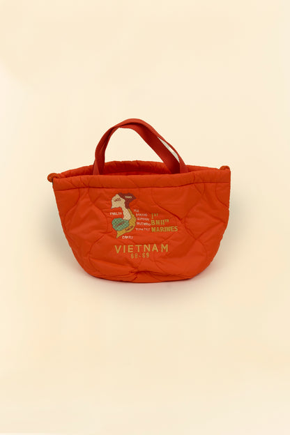 Pherrow's Tiger Quilted Bag-  Orange