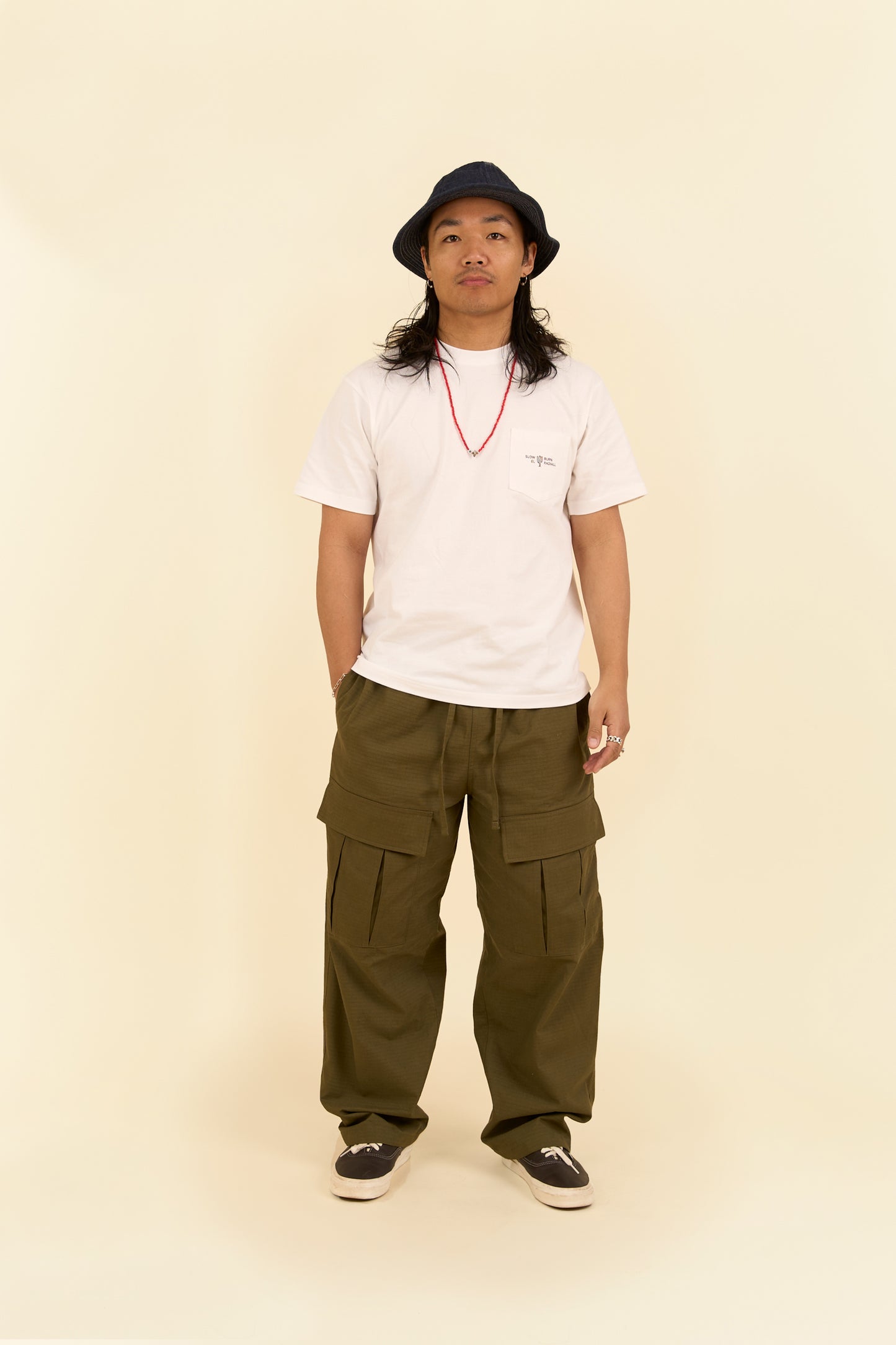 Radiall "Too Hot"  Crew Neck T-Shirt - White