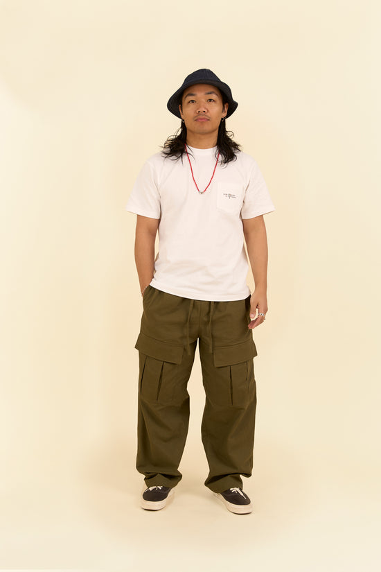 Radiall "Too Hot"  Crew Neck T-Shirt - White