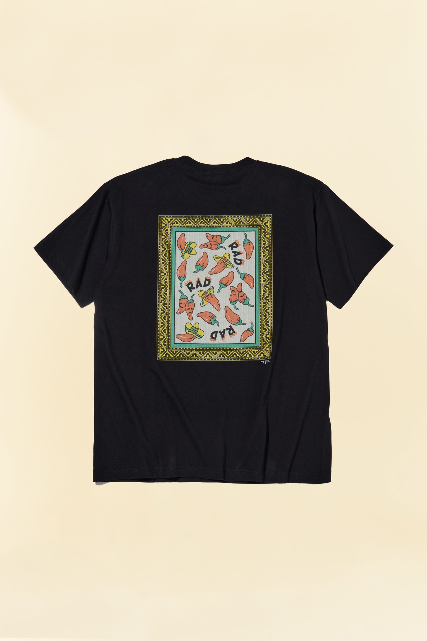 Radiall "Too Hot"  Crew Neck T-Shirt - Black