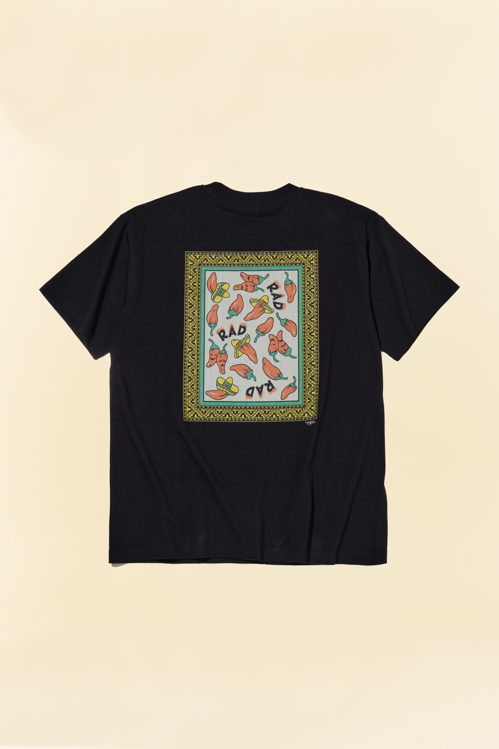 Radiall "Too Hot"  Crew Neck T-Shirt - Black