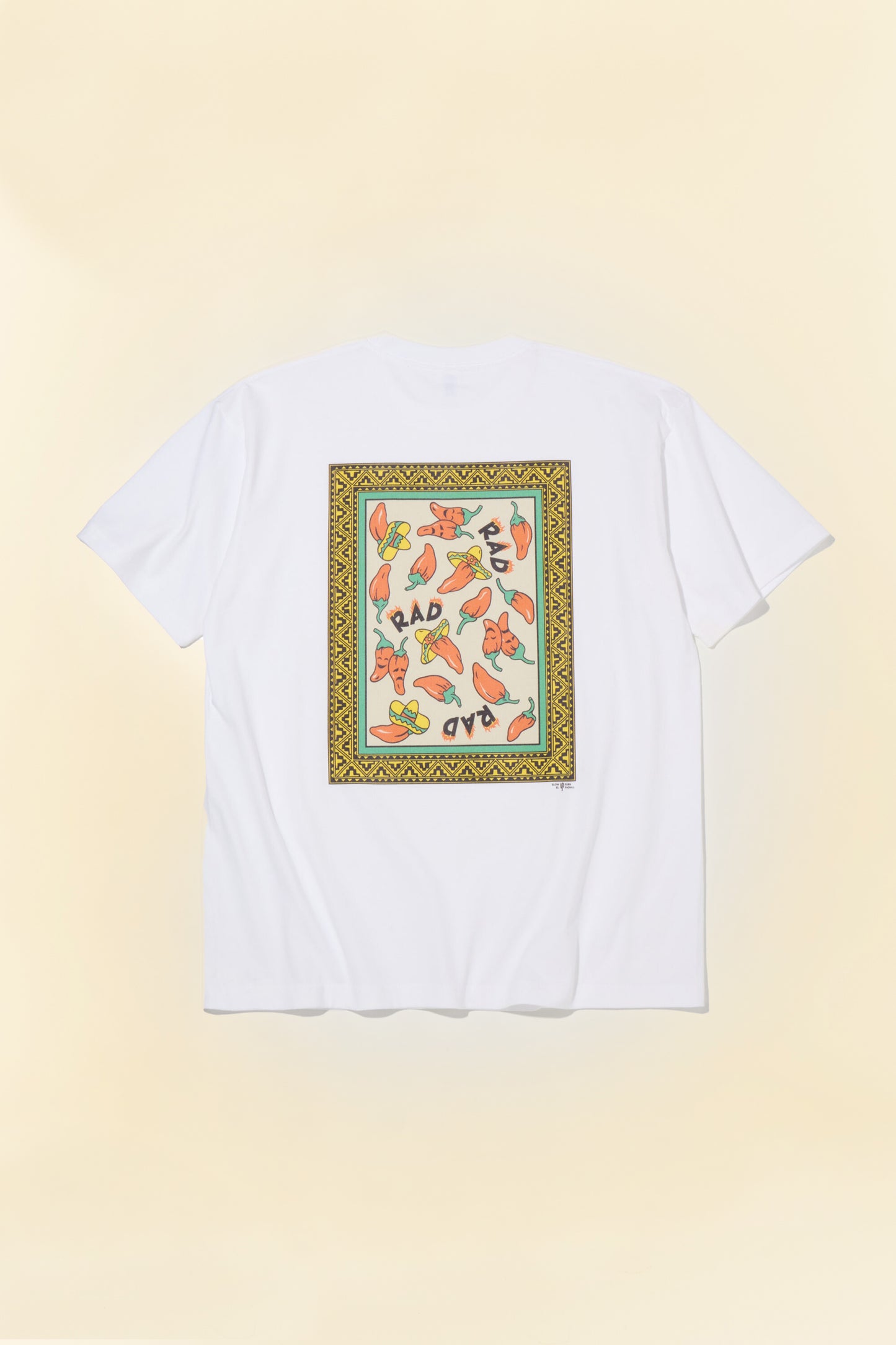 Radiall "Too Hot"  Crew Neck T-Shirt - White