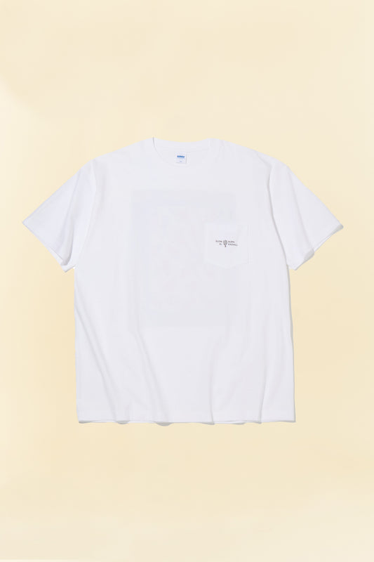 Radiall "Too Hot"  Crew Neck T-Shirt - White