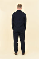 Japan Blue 11oz Sashiko Wide Tapered Pants - Indigo