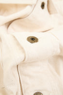 Japan Blue Organic Drill Coverall Jacket - Natural