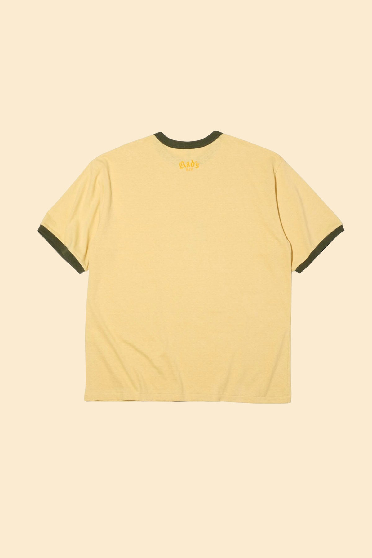 Radiall Ziggy T-Shirt - Smokey Yellow
