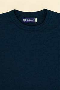 Godspeed Heavyweight Loopwheel  10oz T-Shirt - Navy