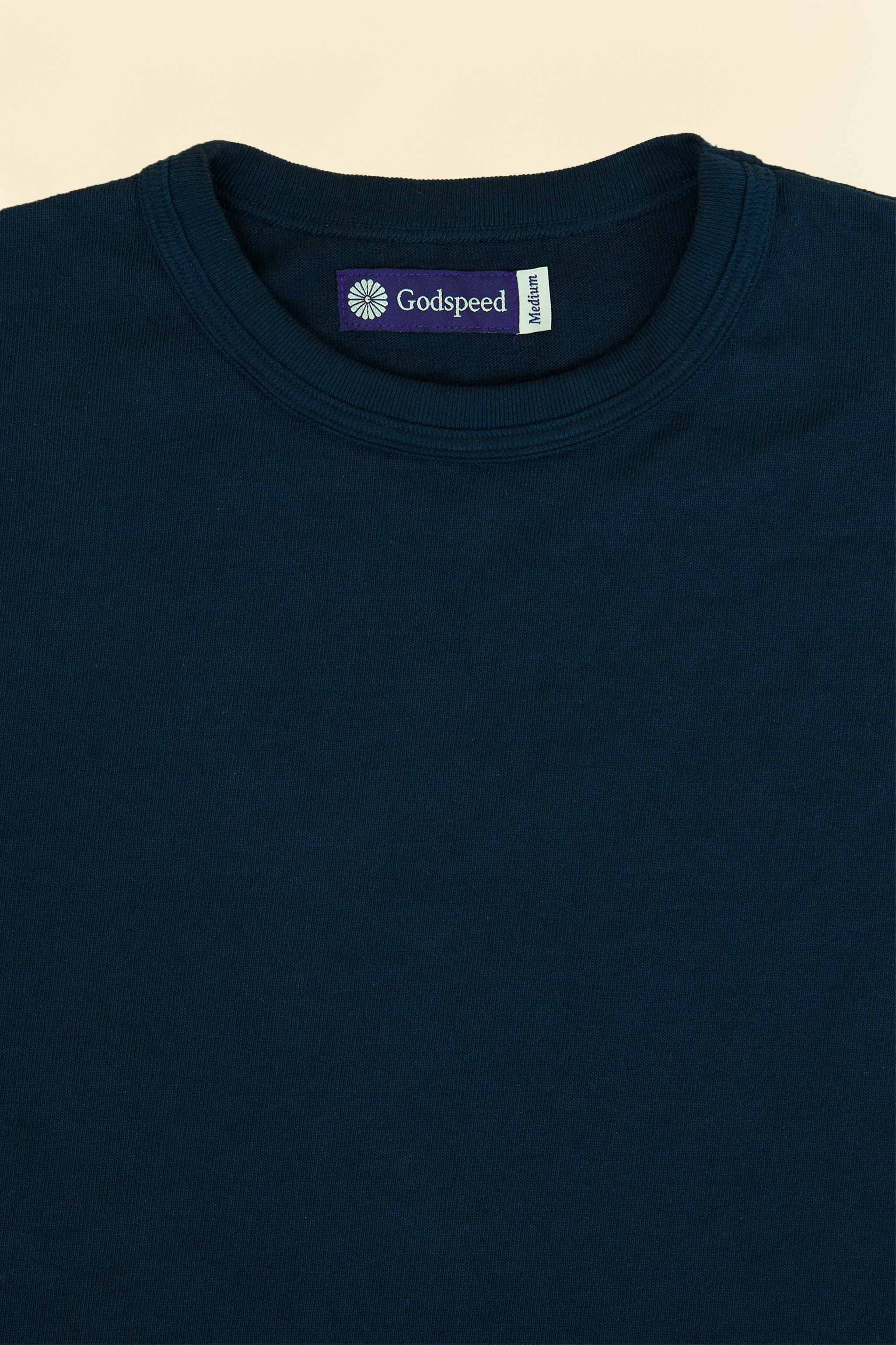 Godspeed Heavyweight Loopwheel  10oz T-Shirt - Navy