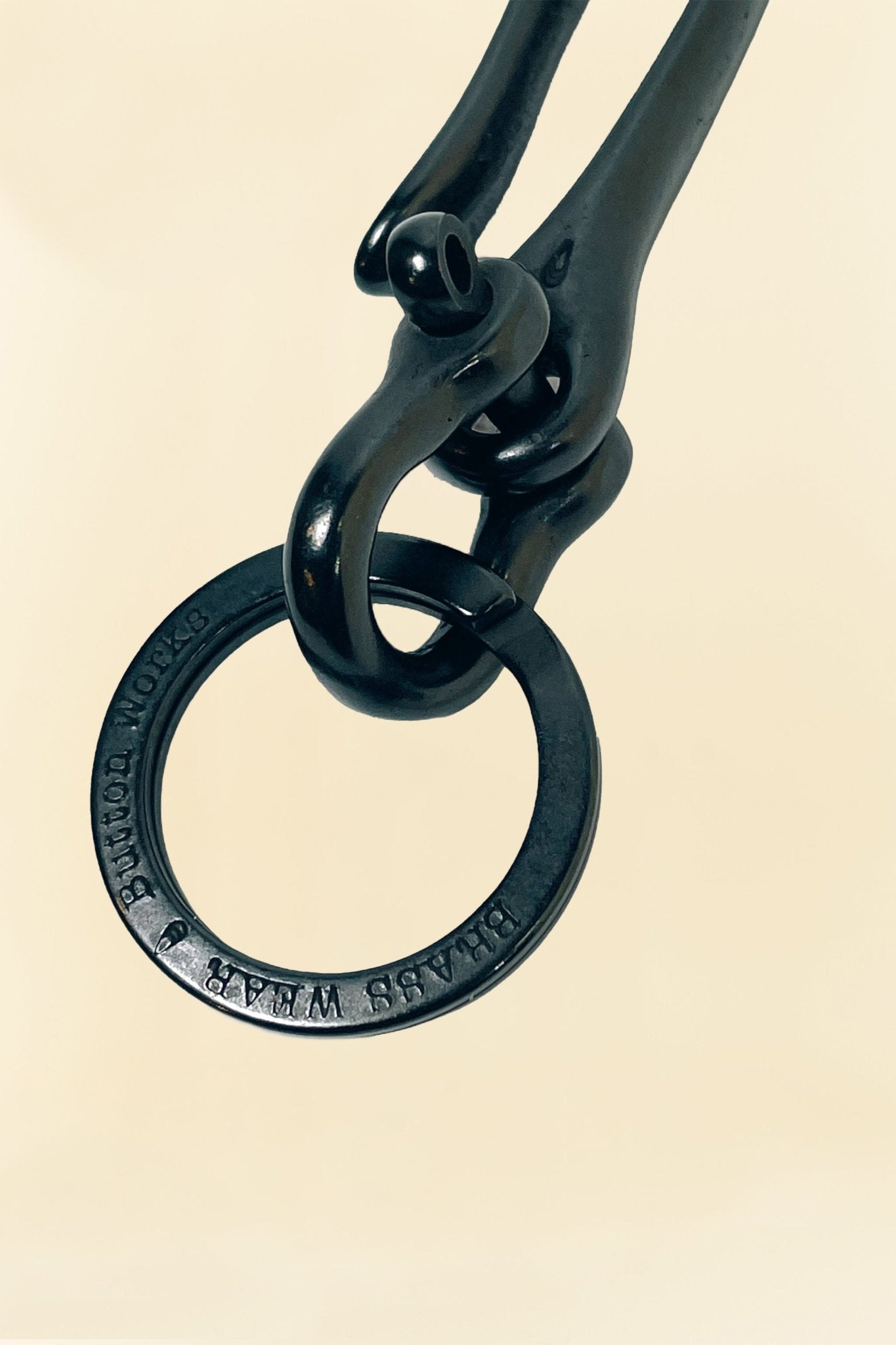 Button Works 'Black Line' Fish Hook Key Holder -Button Works - URAHARA