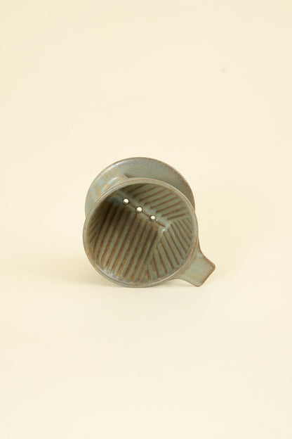 CHIPS Inc. Ancient Pottery Coffee Dripper - Gray - CHIPS inc. - URAHARA