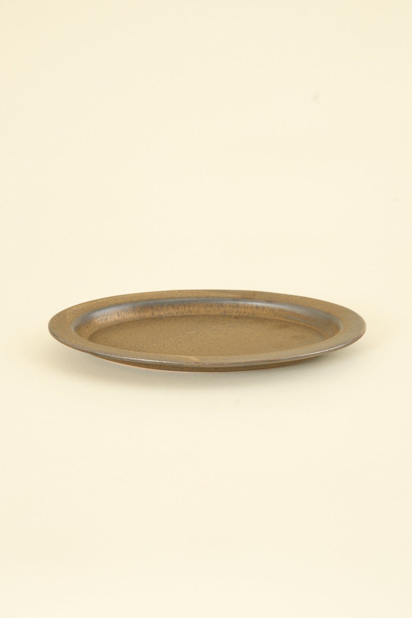 CHIPS Inc. Ancient Pottery Oval Plate - Brass - CHIPS inc. - URAHARA