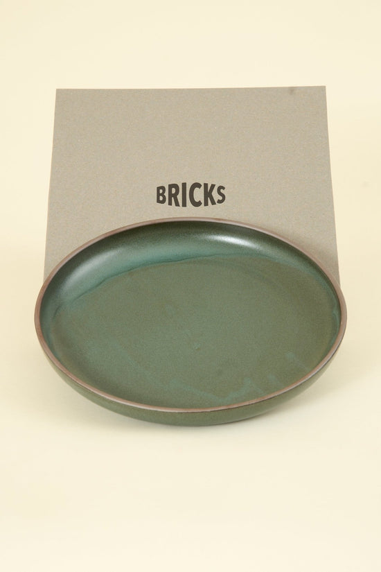 CHIPS Inc. BRICKS Large Plate - Green
