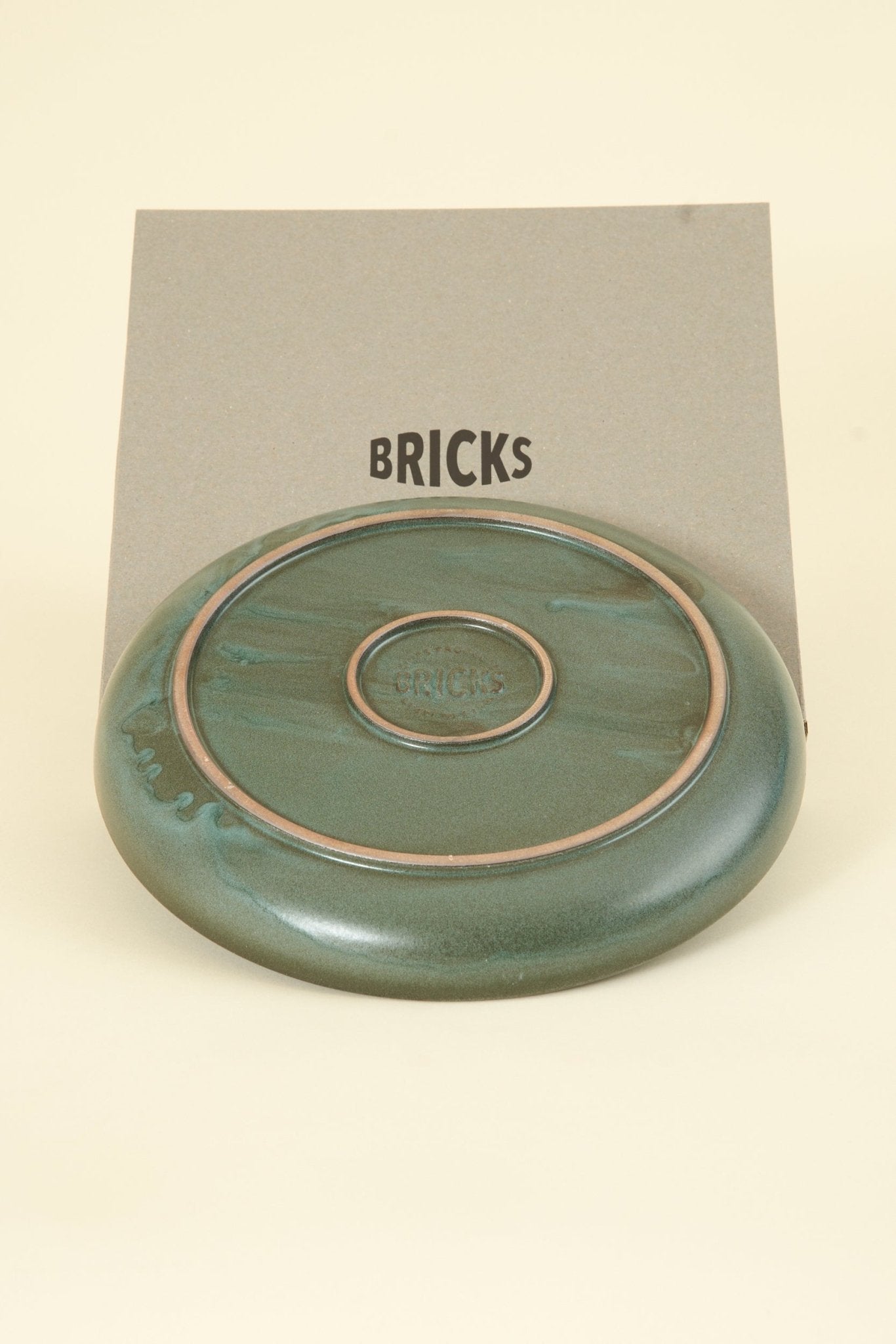 CHIPS Inc. BRICKS Large Plate - Green - CHIPS inc. - URAHARA