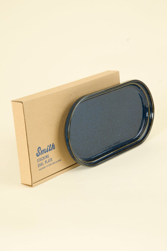 CHIPS Inc. Smith Stacking Oval Plate - Navy