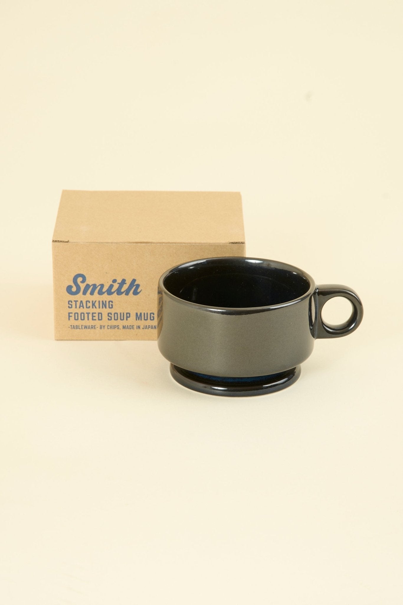 CHIPS Inc. Smith Stacking Soup Mug - Dark Navy - CHIPS inc. - URAHARA