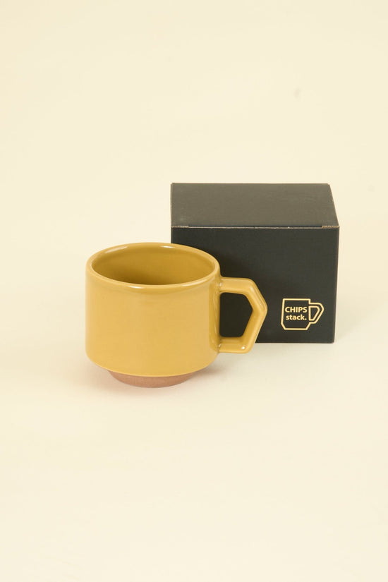 CHIPS Inc. Stack Mug - Mustard