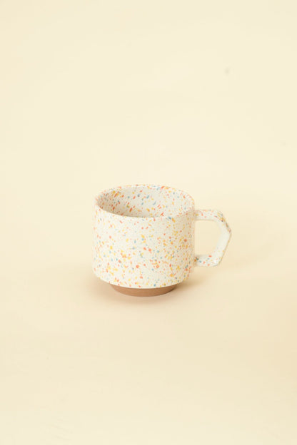 CHIPS Inc. Stack Mug - Splash White / Orange - CHIPS inc. - URAHARA