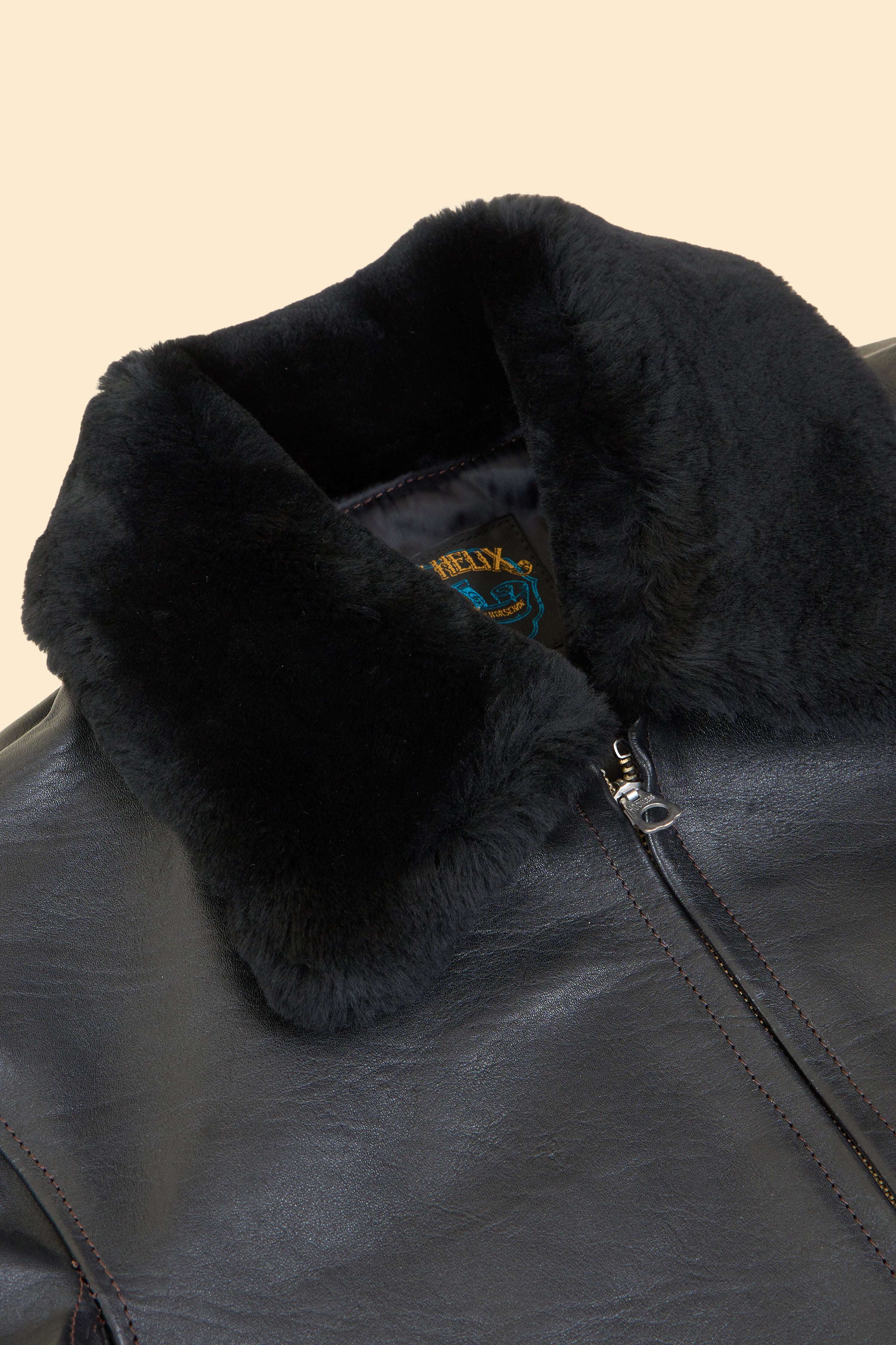 Double Helix Type G-1 Leather Flight Jacket
