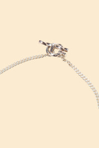 Radiall Curb T-Bar Bracelet - Silver