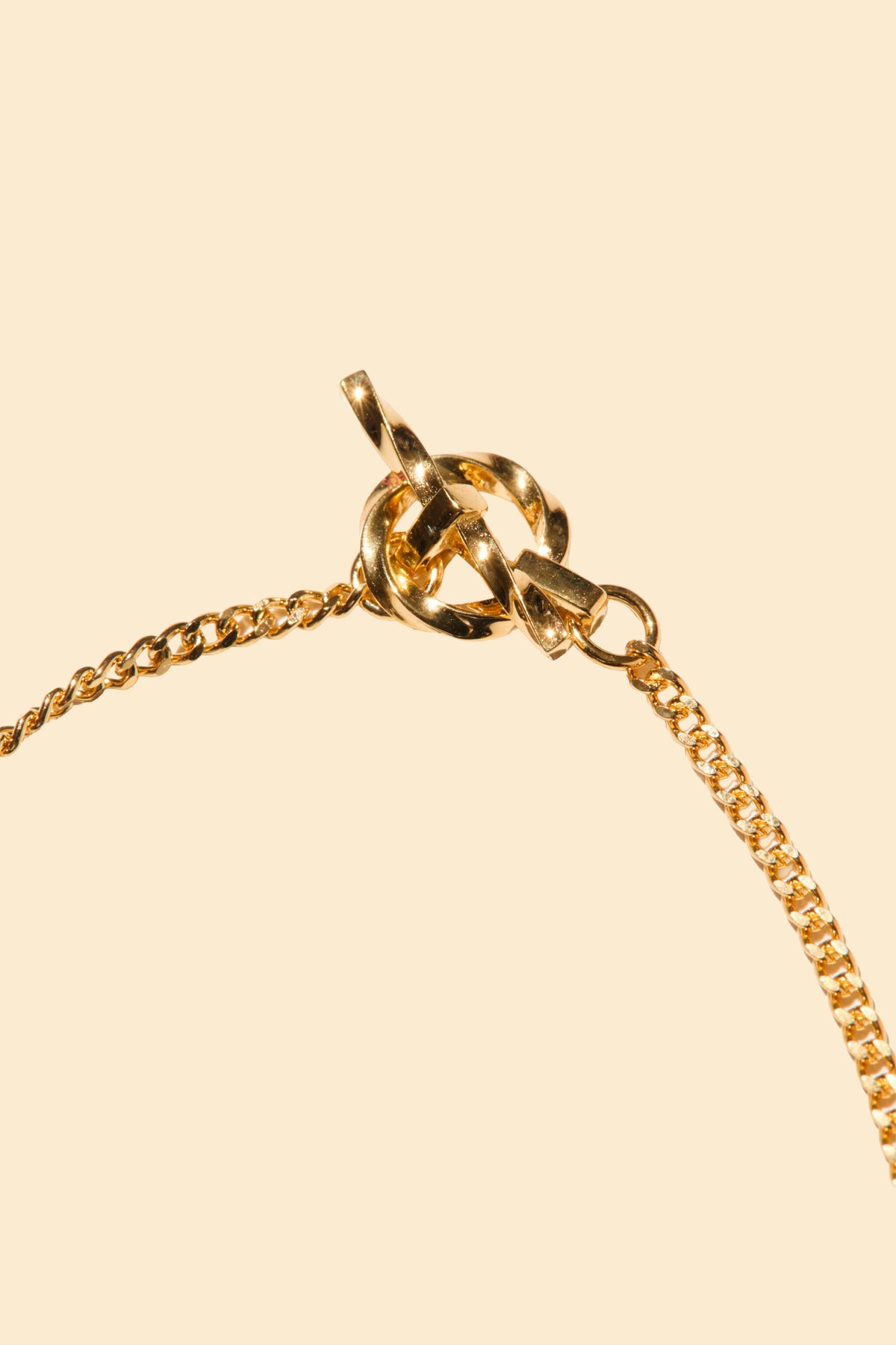 Radiall Curb T-Bar Bracelet - Gold