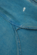 BOW WOW Solid Blue Chambray Shirt
