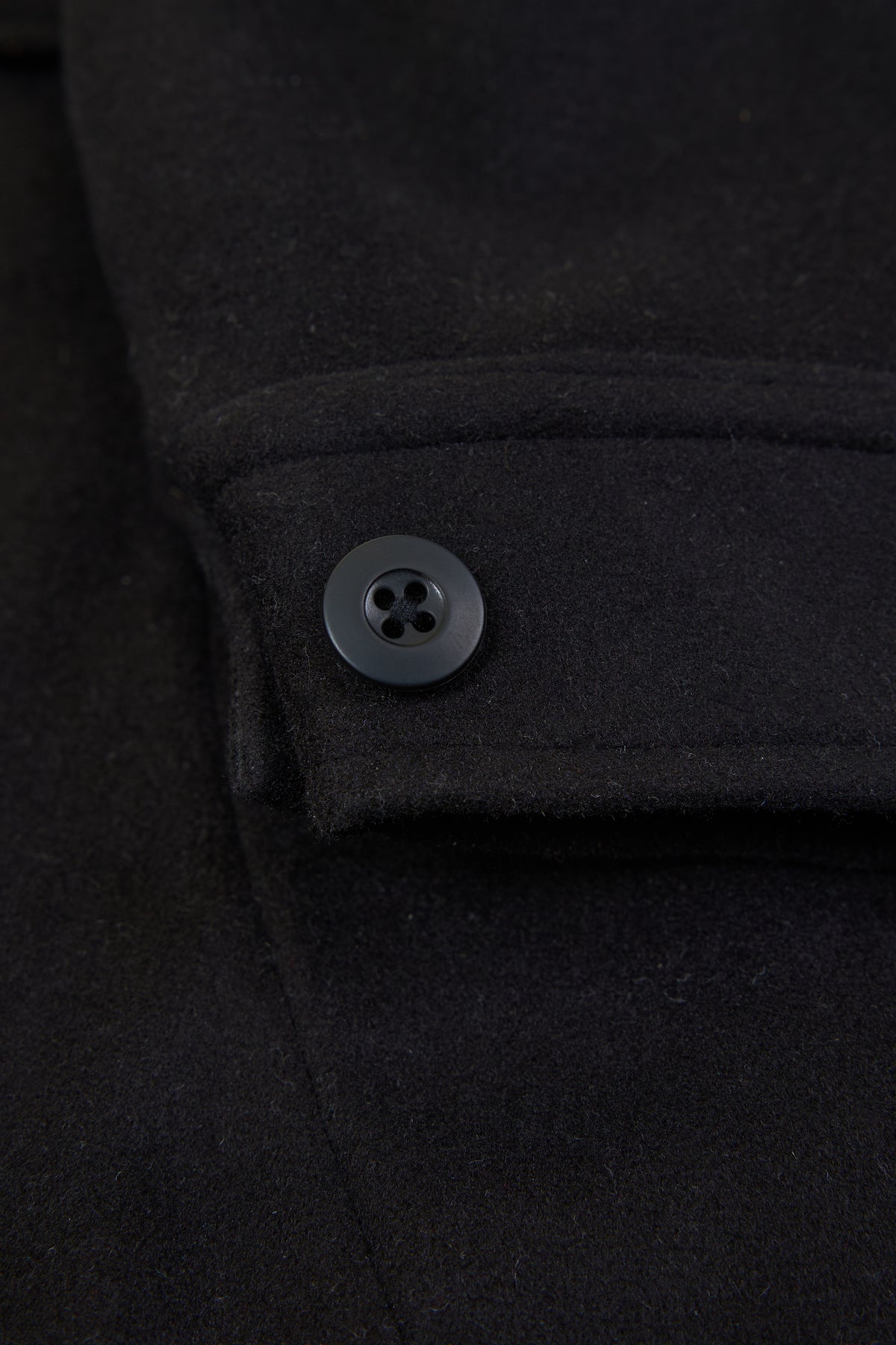 Radiall Bowtie CPO Shirt - Black
