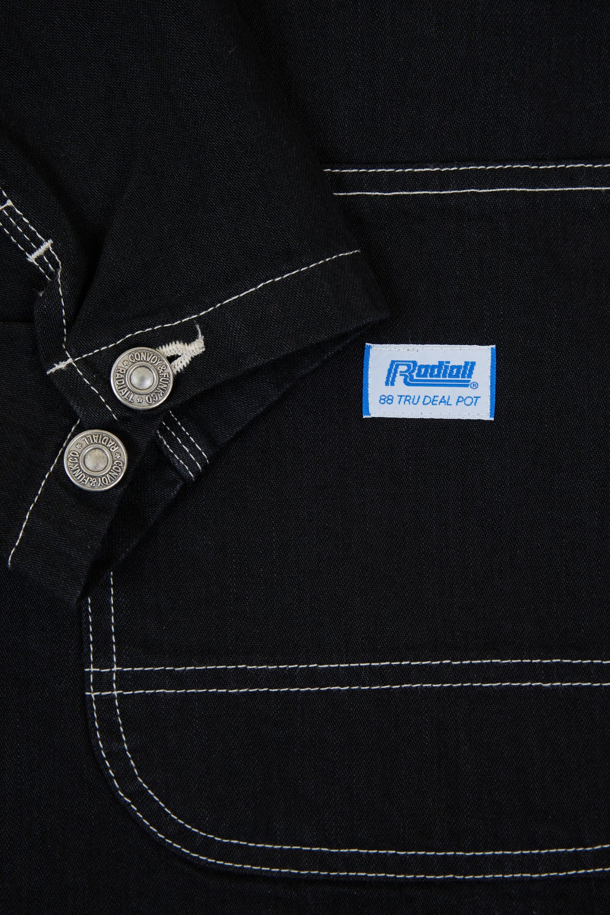 Radiall Chev Carpenter Jacket - Black